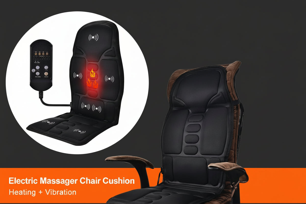 Heated Seat & Back Massager